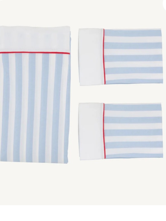 The Beaufort Bonnet Company Other - The Beaufort Bonnet Company Caicos Cabana Striped Sleep Tight Full Sheets